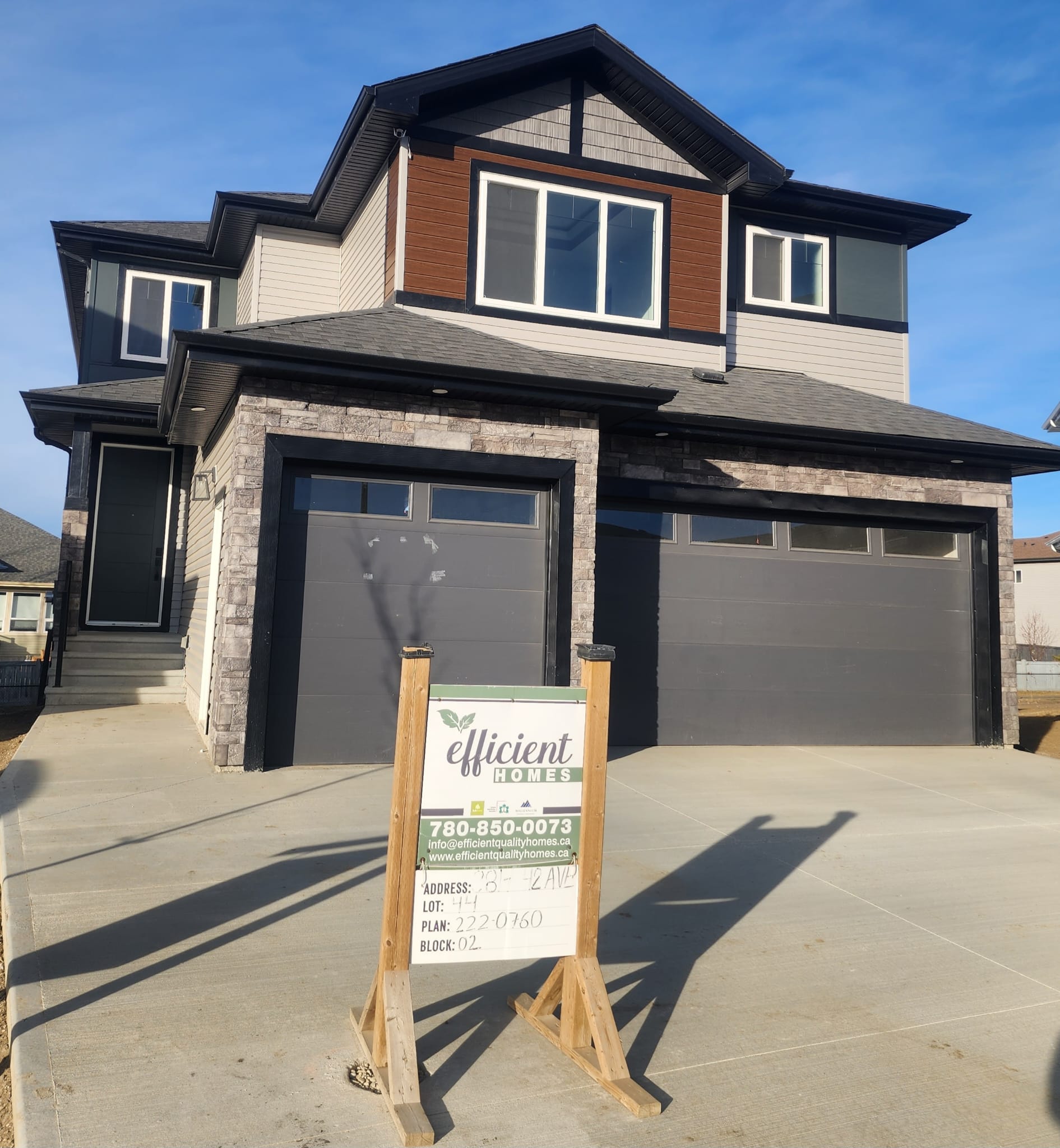 New homes construction